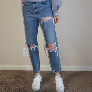 TOPSHOP MOM JEAN SIZE W30 L34 SIZE 8